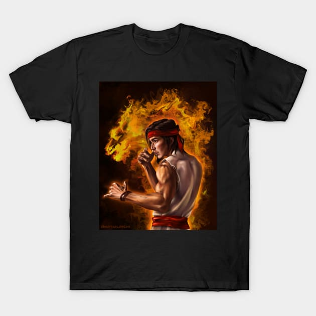 Liu Kang T-Shirt by mayyaflowers